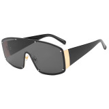 17332 Superhot Eyewear 2019 Fashion Men Women Sun glasses One Piece Lens Shades Sunglasses