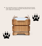 Home Life Modern Multifunctional Pet House Bed Wooden Detachable Cat Furniture