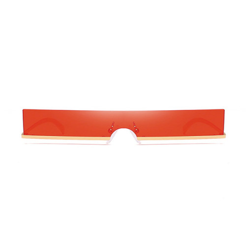 202901 Superhot Eyewear 2019 Fashion Small Rectangle Sun glasses Tinted Lenses Ladies Rimless Sunglasses