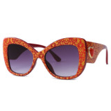 13745 Superhot Eyewear 2019 New Arrival Oversized Sun glasses Shades Love Heart Women Sunglasses