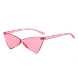 10452 Superhot Eyewear 2018 Cateye Thick Rimless Sun glasses Fashion Candy Cat Eye Sunglasses