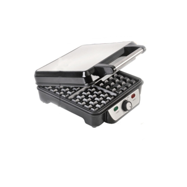 Stainless steel 4 slice Electric waffle maker machine