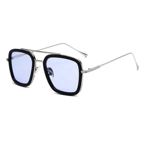 61119 Superhot Eyewear 2019 Movie Spiderman Far from Home Tony Stark Sunglasses Edith Glasses