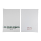Wholesale A4 custom logo company paper file presentation folders with pocket and card holders