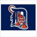 Popular 3x5ft champions Detroit Tigers MLB flags banner with custom printed