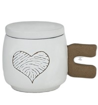 Guangdong factory 7OZ Customized Mugs Ceramic Mug Best Gift For Valentine Lover