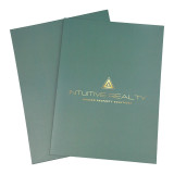 Popular CMYK Printing Custom Logo Paper Document File Folder with Two Pockets
