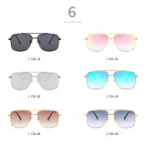 10058 Superhot Eyewear 2019 New Classic Double Bridge Shades Men Black Sunglasses