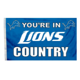 NFL Custom 3*5ft Detroit Lions flag sample fast delivery