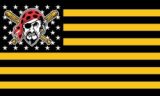 Popular 3x5ft championsPittsburgh Pirates MLB flags banner with custom printed