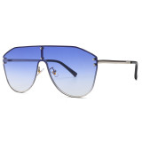 16032 Superhot Eyewear 2019 Men Women One Piece Lens Shield Sun glasses