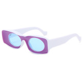 10363 Superhot Eyewear 2019 Fashion Retro Vintage White Sunglasses