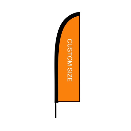 Customized Promotion Advertising Teardrop Beach Towel American Flag
