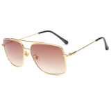 10058 Superhot Eyewear 2019 New Classic Double Bridge Shades Men Black Sunglasses