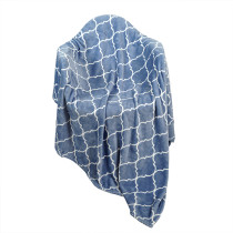 100% polyester confortable custom printed blankets flannel fleece