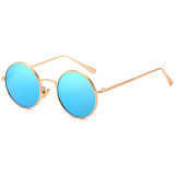 10061 Superhot Eyewear 2019 Retro Vintage Round Metal Sunglasses