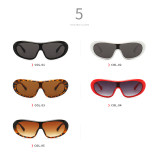 12034 Superhot Eyewear 2018 Sun glasses Plastic one piece lens shades Retro Vintage Sunglasses
