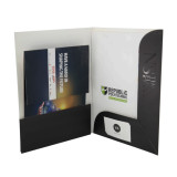 Wholesale Custom A4 L Shape Two Pockets Presentation File Folders for Business card