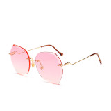 10135 Superhot Eyewear 2019 Fashion Ladies Sun glasses Shades Rimless Women Sunglasses