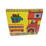 Promotional Customised 2021 Design Desktop Paper Calendar