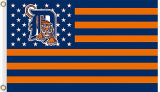 Popular 3x5ft champions Detroit Tigers MLB flags banner with custom printed
