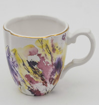 Eco-Friendly custom logo stoneware colorful water tea cup chinese ceramic coffee tea cups manufacturer