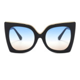 25437 Superhot Eyewear 2019 Fashion Oversized Shades Brand Designer Women Sunglasses