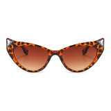 14145 Superhot Eyewear 2019 New Brand Designer Sun glasses Sexy Gem Pointed Cat Eye Sunglasses