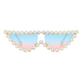 12035 Superhot Eyewear 2019 Fashion Women Sun glasses Rhinestone Cat Eye Sunglasses