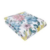 Flannel Printed Blanket Super Soft Fleece Blanket For Spring Series Floral