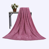 China supplier plaid fleece blanket superior bed blanket flannel quilting fabric
