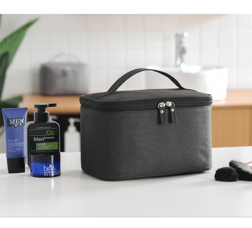 Wholesale Waterproof Makeup Bag Portable Travel black makeup cosmetic case bag makeup bag for professional