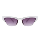 13645 Superhot Eyewear 2019 Fashion Women Sun glasses Half Frame Cat Eye Sunglasses