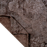 Newest 3D embossed high quality super soft flannel fleece blanket