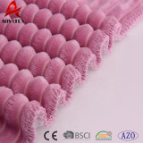 cheap thick wholesale price hot sale top grade carving customize flannel fleece blanket