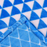 100% polyester rotary screen printing super soft flannel fleece blanket