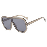 17532 Superhot Eyewear 2019 Fashion One piece Lens Sun glasses Shield Oversized Sunglasses