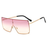 25937 Superhot Eyewear 2020 Fashion Chain Style Temple Sun glasses Flat Top Women Shades Sunglasses