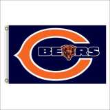 NFL Custom 3*5ft Chicago Bears flag sample fast delivery