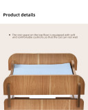 Home Life Modern Multifunctional Pet House Bed Wooden Detachable Cat Furniture
