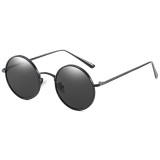 10061 Superhot Eyewear 2019 Retro Vintage Round Metal Sunglasses