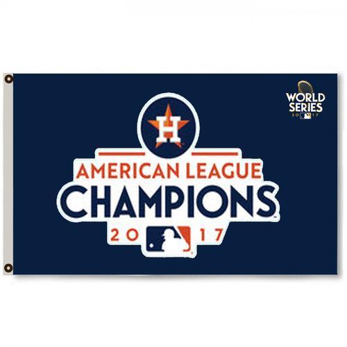 Popular 3x5ft champions Houstion Astros MLB flags banner with custom printed