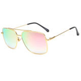 10058 Superhot Eyewear 2019 New Classic Double Bridge Shades Men Black Sunglasses