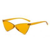10452 Superhot Eyewear 2018 Cateye Thick Rimless Sun glasses Fashion Candy Cat Eye Sunglasses