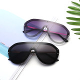 15932 Superhot Eyewear 2019 Fashion Men Women One piece lens Shades Shield Sunglasses