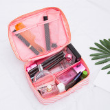 Factory OEM new design multilarge capacity compartments cosmetics packing bag travel portable small makeup bags