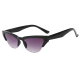 13645 Superhot Eyewear 2019 Fashion Women Sun glasses Half Frame Cat Eye Sunglasses