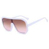 17532 Superhot Eyewear 2019 Fashion One piece Lens Sun glasses Shield Oversized Sunglasses