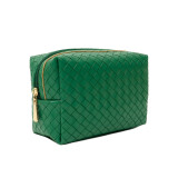 Lady Personalized Customized Logo Cosmetic Bag Travel Make Up Pouch Bag pu leather Travel Makeup Pouch