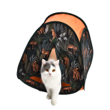 Adventure Series Wild Animals Pet Hide Play Place Ventilated Toy Interactive Cat Tunnel